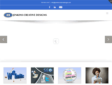 Tablet Screenshot of jenkinscreativedesigns.com